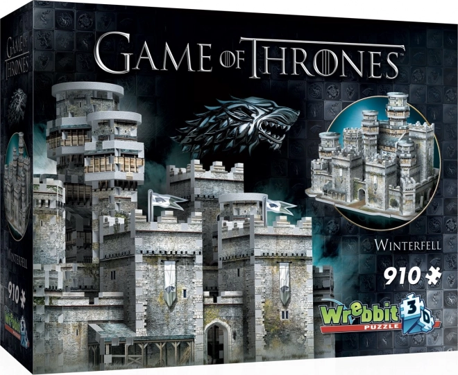WREBBIT puzzle 3D Il Trono di Spade: Winterfell 910 pezzi
