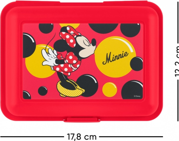 Scatola per la merenda con Minnie Mouse