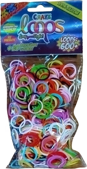 Set LOOM elastici CRAZE 600 pz