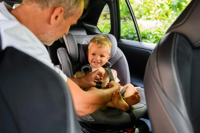 Seggiolino per auto universale MoMi EMI i-Size nero