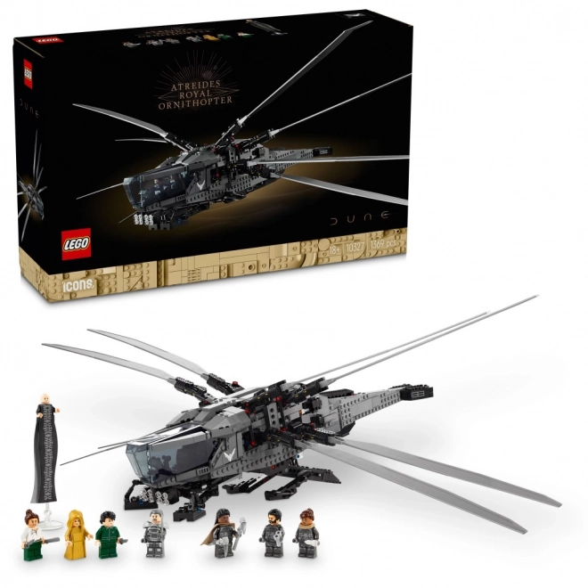 Lego Icons Dune Ornithopter Reale Atreides