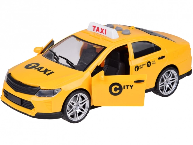 Auto taxi con suoni e luci