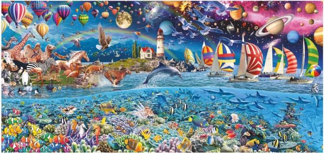 Puzzle panoramico Vita 3000 pezzi