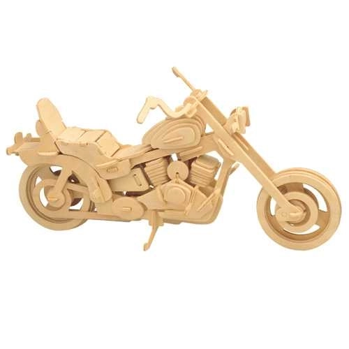 Puzzle 3D in legno Moto Harley Davidson