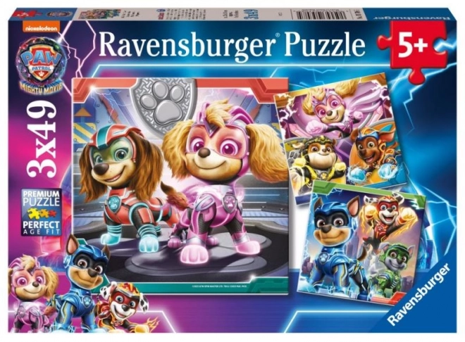 Puzzle film PAW Patrol 3x49 pezzi