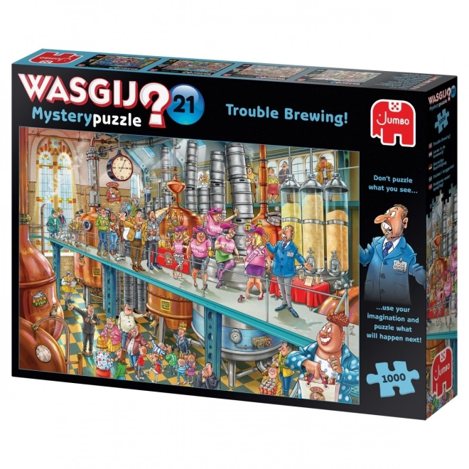 Puzzle Mystery WASGIJ: Problemi in arrivo! 1000 pezzi