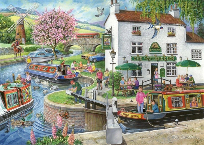 HOP Puzzle Al Canale 1000 Pezzi