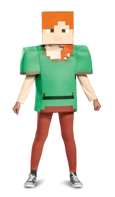 Costume Alex di Minecraft per bambini