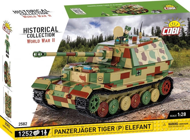 Modello a blocchi Panzerjäger Tiger (P) Elefant