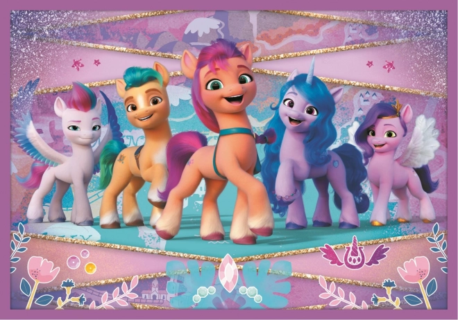 Puzzle My Little Pony Zářiví Poníci Mega Pack