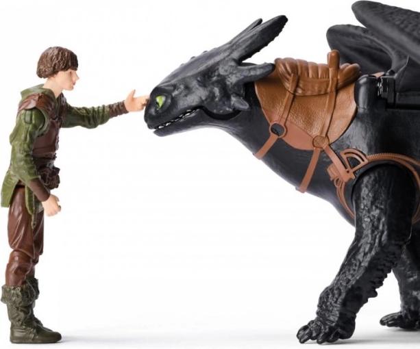 Dragon Trainer: Sdentato e Hiccup figure