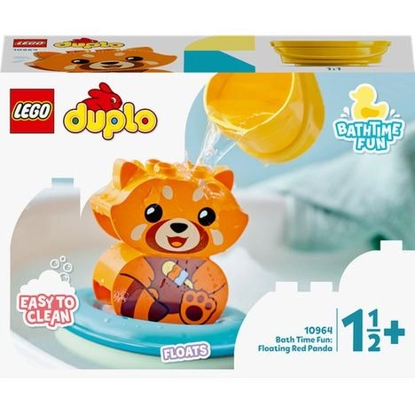 Lego Duplo Divertimento da Bagno Panda Rosso Galleggiante