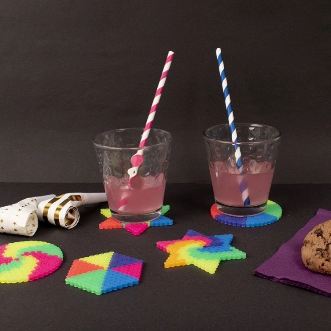 Playbox perline da stirare in secchio - neon 5000 pezzi