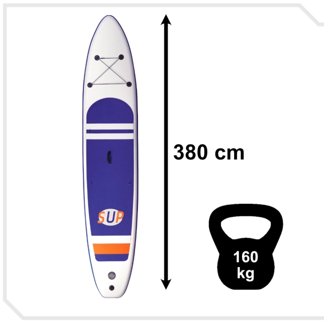 Sup Gonfiabile Con Accessori Paddleboard 380cm 160kg