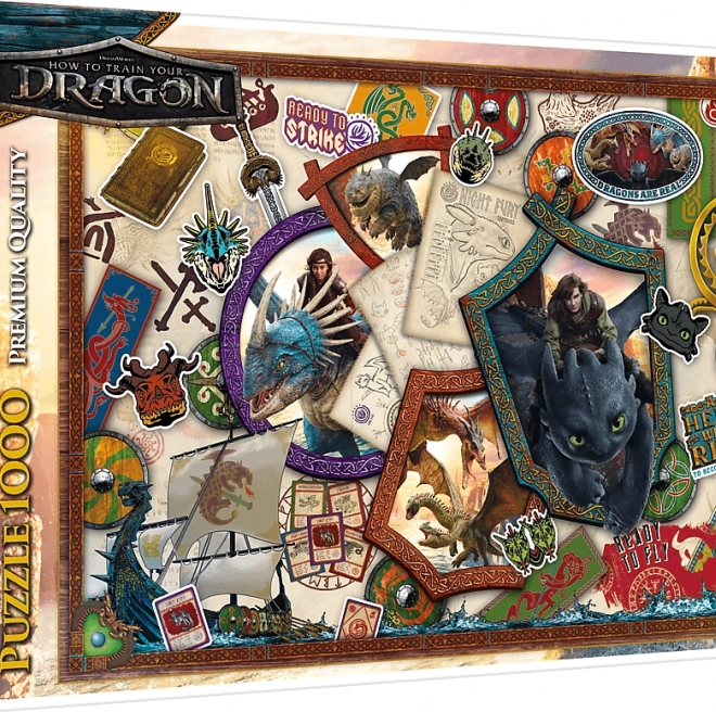 Puzzle Dragon Trainer 1000 pezzi