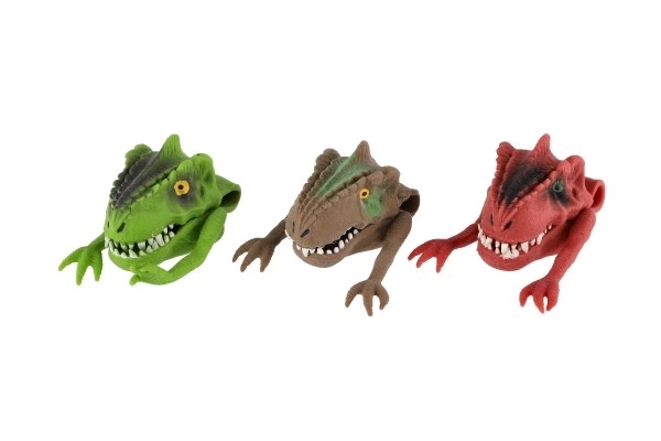 Burattino Dinosauro in Silicone per Dita