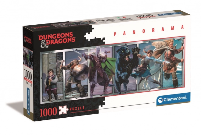 Puzzle panoramico Dungeons & Dragons 1000 pezzi