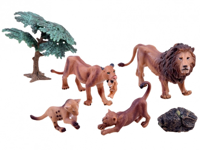 Figurine animali safari Lamparti – B