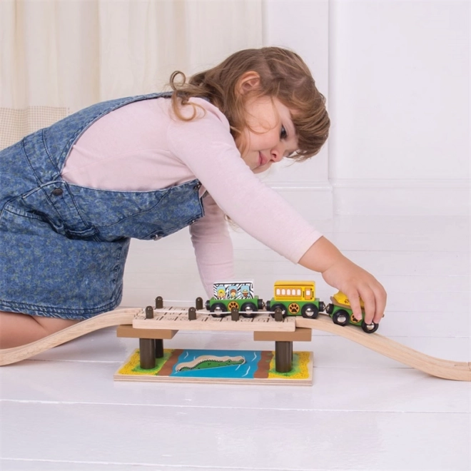 Ponte Safari di Bigjigs Rail