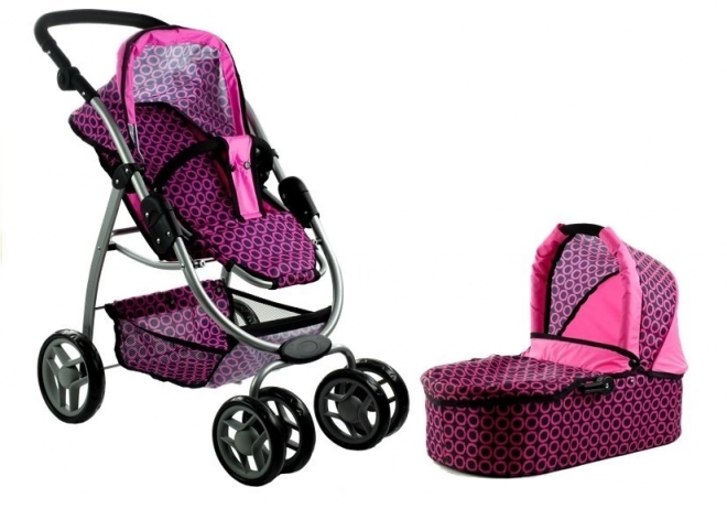 Passeggino per bambole multifunzione Alice 2 in 1