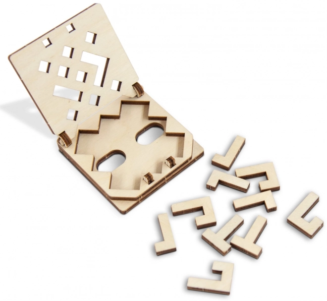 Puzzle 3D legno serpente