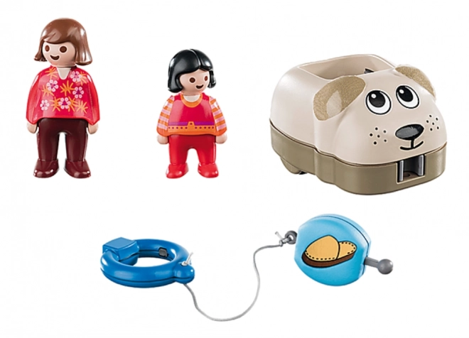 Playmobil Wagoncino con Cucciolo