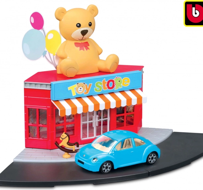 Bburago City set di gioco Negozio di giocattoli 1:43