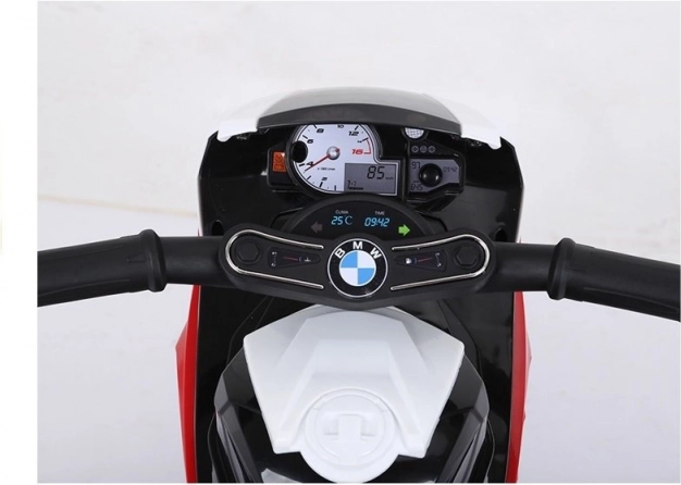 Moto a batteria BMW S1000RR triciclo rosso