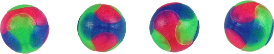 Pallina da rimbalzo con luce colorata