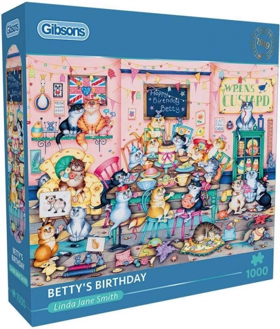 Puzzle GIBSONS Betty e il suo compleanno 1000 pezzi