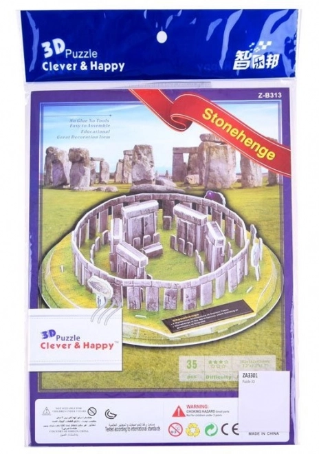 Puzzle 3D Stonehenge 35 Pezzi