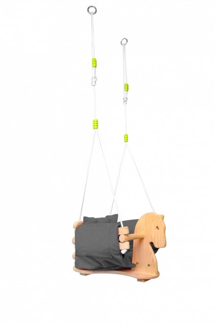 Altalena per bambini design Cavallino