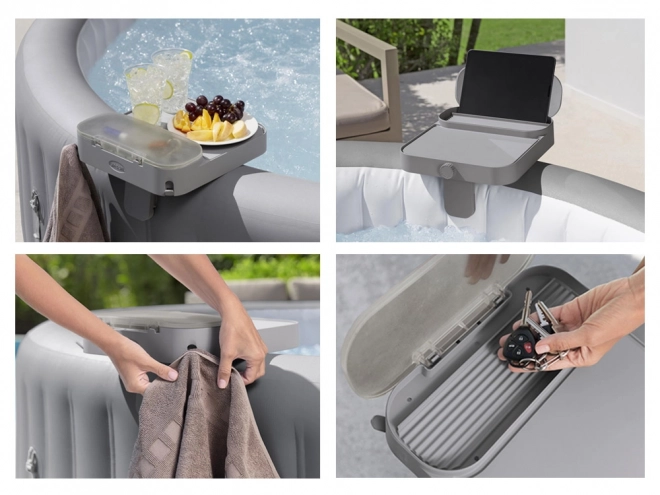 tavolino multifunzionale 4-in-1 per Lay-Z-Spa