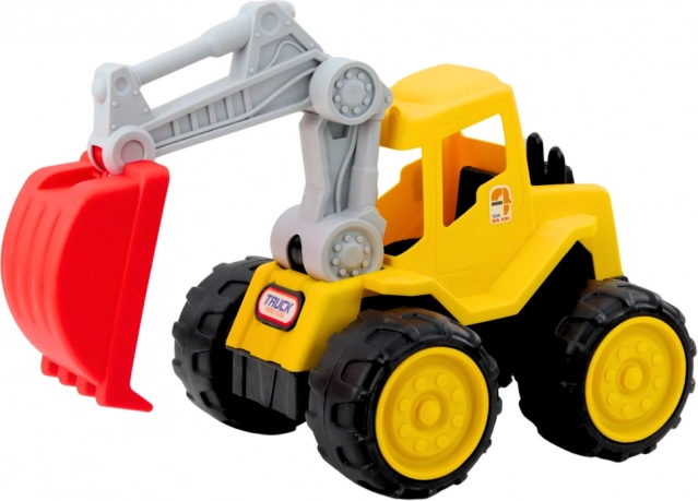 Escavatore giallo per la sabbia per bambini