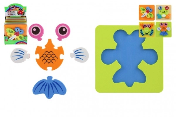 Puzzle in schiuma animali 3D