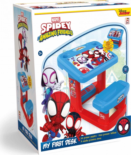 Scrivania scuola Spiderman per bambini