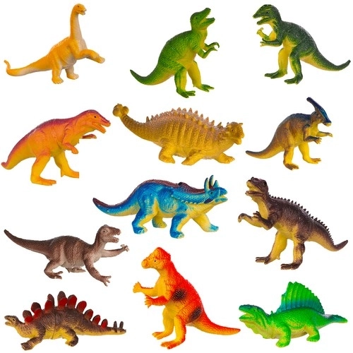 Set di figure di dinosauri