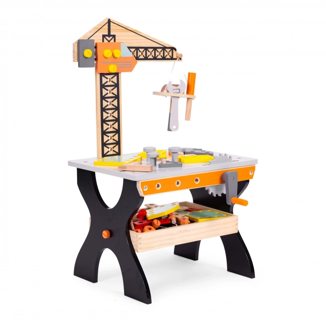 Banco da lavoro in legno per bambini Ecotoys