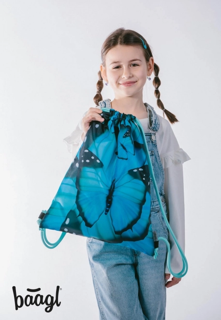 Set zaino scolastico Baagl ERGO Butterfly