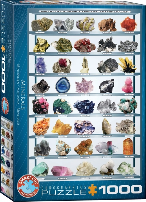 Puzzle 1000 pezzi Minerali di EUROGRAPHICS