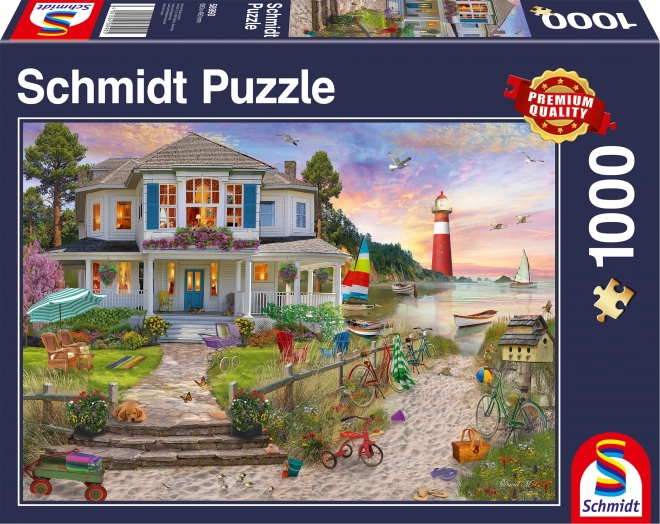 Puzzle Casa sulla spiaggia 1000 pezzi