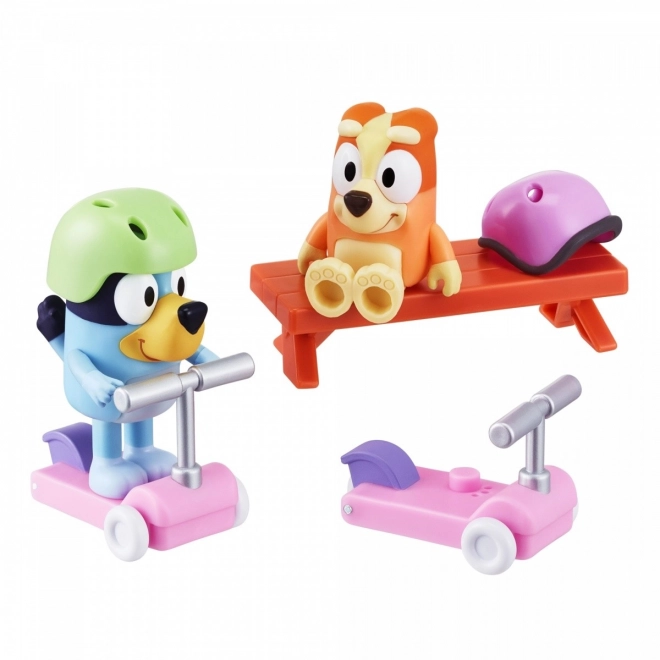 Set per il gioco sul monopattino Bluey