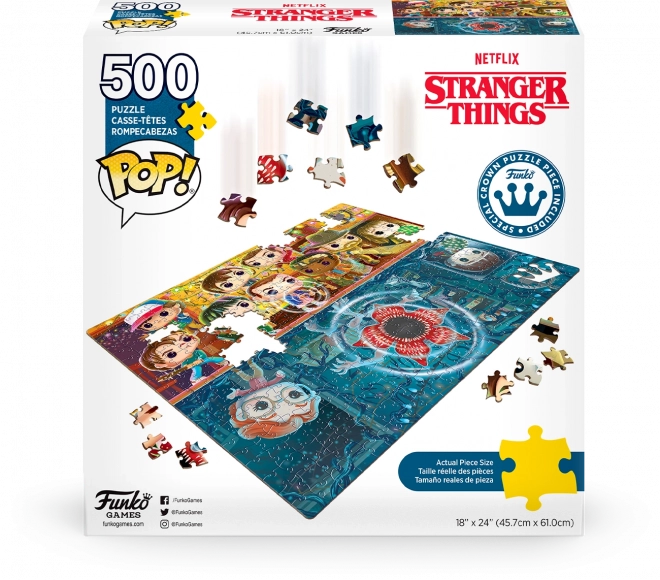 Puzzle Stranger Things 500 pezzi di Funko Games