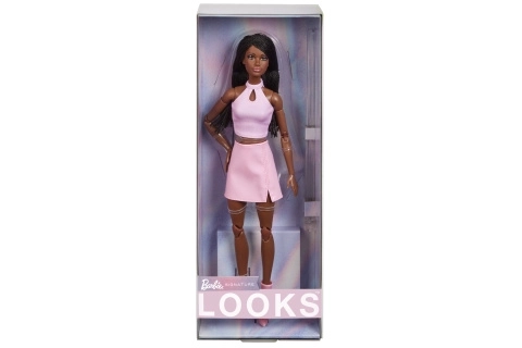 Barbie Looks con Treccine outfit Rosa