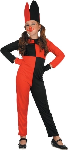 Costume carnevalesco per bambini di pagliaccio