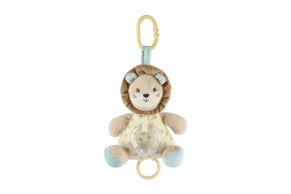 Lev Lion Giocattolo con Carillon e Sonaglio in Peluche