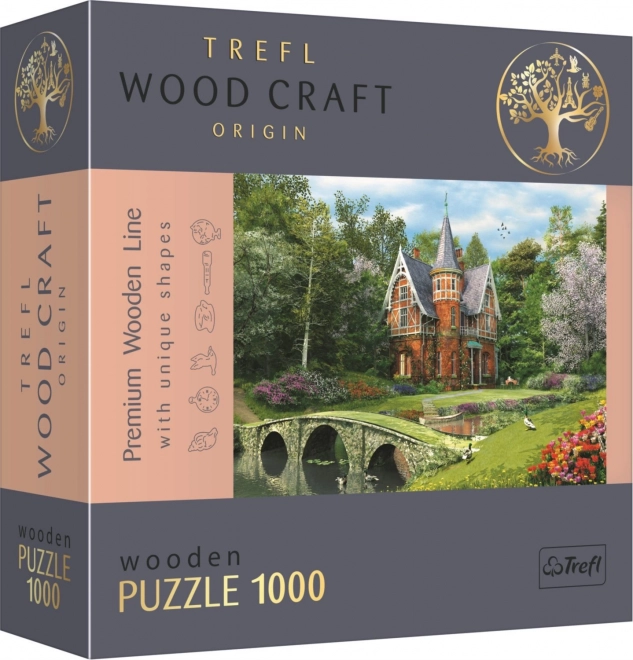 Puzzle in Legno Trefl Wood Craft Origin Casa Vittoriana 1000 Pezzi