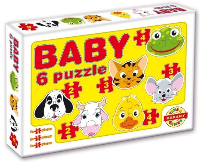 Puzzle Animali Safari per bambini