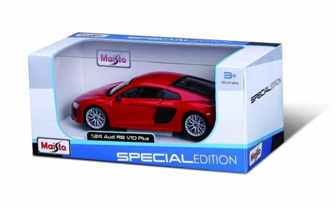 Modellino Audi R8 V10 Plus Special Edition in Rosso