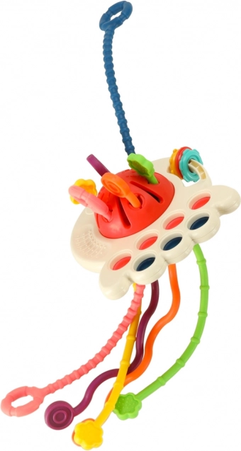 Giocattolo sensoriale per neonati - dentaruolo Bibi-inn rosa